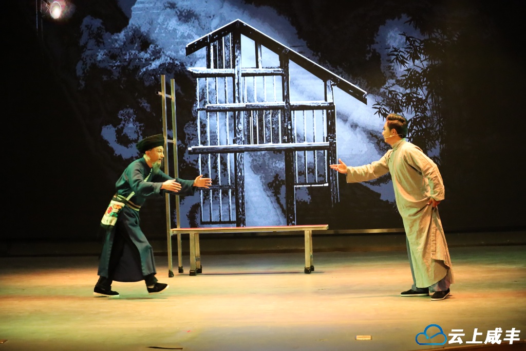 大型红色南剧《何功伟》加紧排练