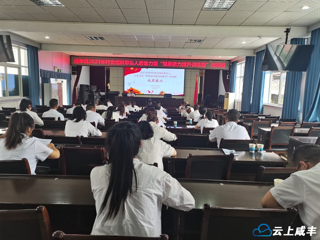 咸丰县“雏雁能力提升训练营”圆满结业