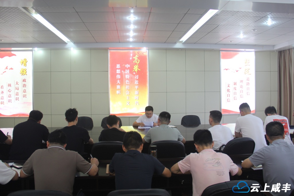 2024年咸丰县新时代年轻干部集训班临时党支部开展庆“七一”主题党日活动