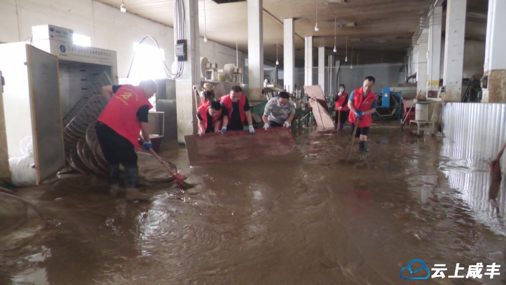 咸丰：齐心协力 抢险救灾