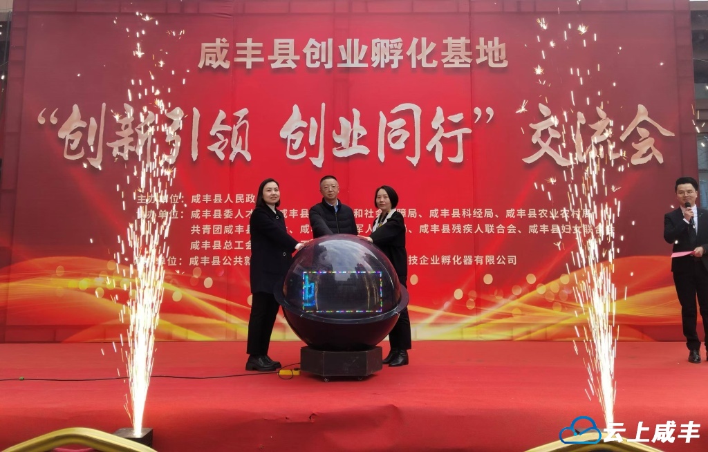 咸丰县创业孵化基地正式启动