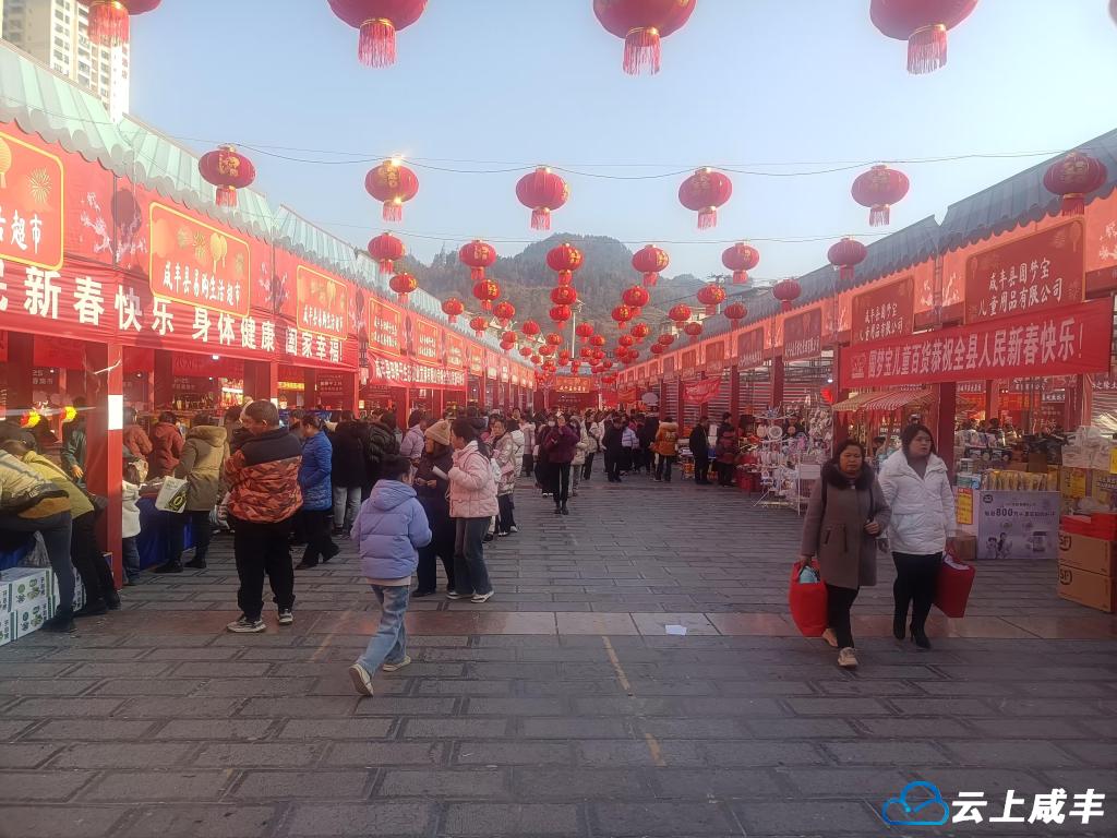 寻年味，囤年货！咸丰县2025年新春集市启幕