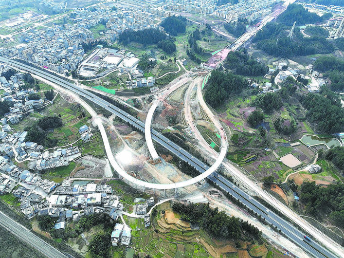 【恩施日报】利咸高速建设正酣