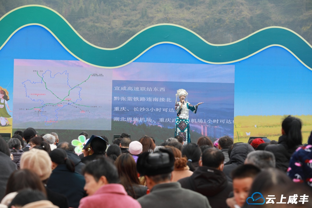 3月23日，第三届油菜花观光活动在大路坝区举行。咸丰县融媒体中心 文朝顺 摄 (1).JPG