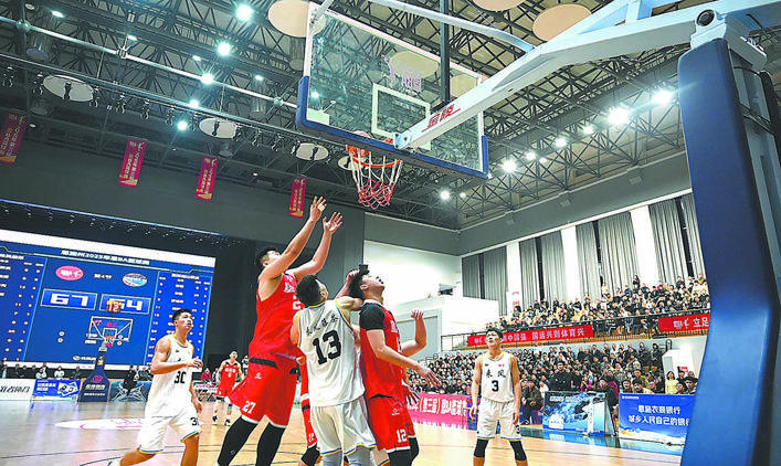 【恩施日报】2025年（第三届）恩BA篮球赛总决赛企业组比赛开赛