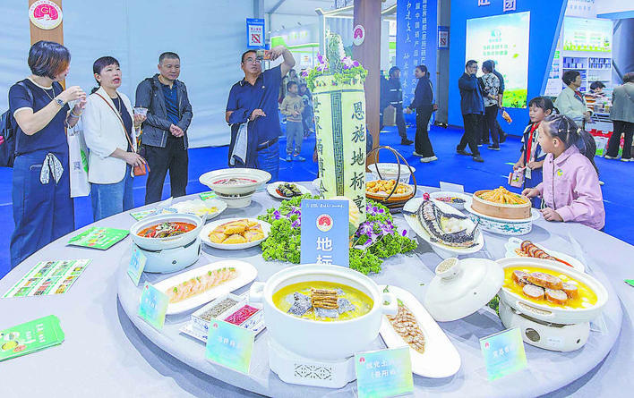 【恩施日报】聚力建支点 硒业创未来  ——第十届世界硒都（恩施）硒产品博览交易会掠影